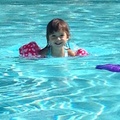 Sabrina swimming 