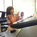 Sabrina learns piano