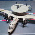 F-Toys 1/144 E-2C Hawkeye VAW-117 Wallbangers