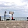 大溪海邊籃球場