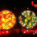 紐西蘭奧克蘭 2013年元宵燈會 5 文化創意燈：東方龍與毛利龍