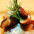 茴香烤鰭魚+嫩煎白蘑菇1 