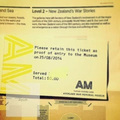 AM - 奧克蘭戰爭紀念博物館 (門票) 