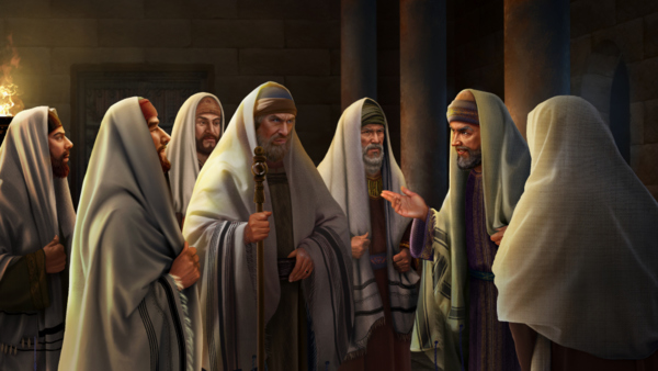 祭司和長老商議除掉耶穌