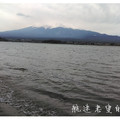 來到河口湖畔，仰望富士山別有韻味