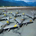 台灣空軍 ROCAF F-86F 編隊