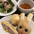 鎌倉Pasta-兒童前餐(沙拉+兔兔麵包+湯)