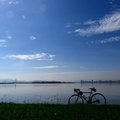 八里漁鄉 自然美晨光自行車