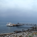 龜山島的北岸碼頭