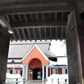 ↓門口掛著「角館樺細工伝承館」，原來是個傳統手工藝的展售館
