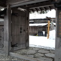 ↓「青柳家」的母屋、門、蔵（倉庫），都已被秋田県指定為史跡