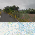 Google街景攝影山腰上的小玫瑰蕉園