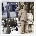 1949年毛澤東與長女李敏在北平香山