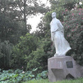 116四川西北李白故里之一江油市  年輕李白塑像