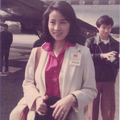 1978年阿嬌（林鳳嬌）姐赴金門前線在機場留下的靚影