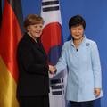朴槿惠與德國總理安格拉·梅克爾