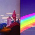 迪士尼1940年經典《幻想曲》（Fantasia），彩虹女神Iris (Goddess of Dawn)