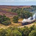 North Yorkshire Moors Railway (Hogwarts Express) in North Yorkshire Moors National Park  