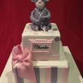 Great Bear Cake $419 http://cakesbylila.com.au/products/grey-bear-cake