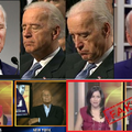 美國民主黨總統候選人拜登Joe Biden 今年11月滿78歲,外號Sleepy Joe 右下角紅框2020/8/31白宮公關副主任Dan Scavino在推特張貼影音檔 實為2011年Harry Belafonte 上左2020/1月 中兩2015/7月 最右2020年4月