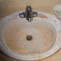 dirty sink