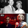 The real Walter and Margaret Keane (top) 