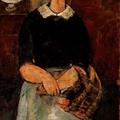 The Pretty Housewife by Amedeo Modigliani 