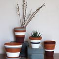 DIY plant pots