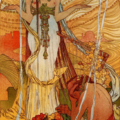 Alphonse Mucha (1860-1939) “Salammbô” (1896) Lithograph Art Nouveau Currently in a private collection