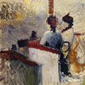 The Box by Henri de Toulouse-Lautrec