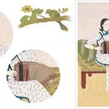 陳進《手風琴》膠彩 絹 180X170cm 1935年 臺北市立美術館典藏