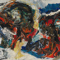 Two Large Heads by Karel Appel, 1960, Guggenheim Museum
