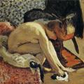 Pierre Bonnard       Jeune Femme se déchaussant