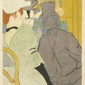 The Englishman at the Moulin Rouge (1892). Henri de Toulouse-Lautrec (French, 1864-1901). Lithograph printed