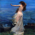 “Ariadne” (1886) by Irish artist John Lavery (1856-1941).