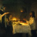 Christ at the Home of Mary and Martha, Henry Tanner