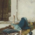 Dolce Far Niente, 1879, John William Waterhouse____La clef des cœurs