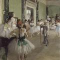 Wiki Art____The Ballet Class, 1874 - Edgar Degas