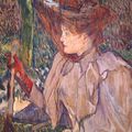Post-Impressionism____Woman with Gloves (Honorine Platzer), 1891, Henri de Toulouse-Lautrec