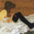 The young girl with black stockings, 1893 - by Pierre Bonnard (1867 – 1947), France