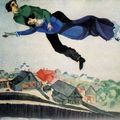 Over the town, 1918, ____Marc Chagall