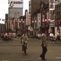 「購買貨品請勿忘索取統一發票祝您中獎」  重慶南路衡陽路口，台北  Taipei, 1960s.