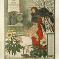 Calendar BELLE JARDINIÈRE.1896. /  Eugène Samuel Grasset.(1845-1917).