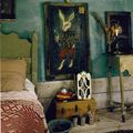   This bedroom is so cool- I love that White Rabbit painting!  mariahinafrica.blogspot.com