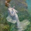 Ophélie (c.1894). Paul Albert Steck (French, 1866-1924). Oil on canvas. Petit Palais, Paris.