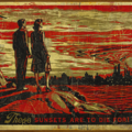 Shepard Fairey (American, b. 1970), Sunsets To Die For, 2007. HPM silkscreen on panel in artist’s wooden frame, 