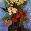 loumargi Art____Blossoms and Pink roses – Vincent Van Gogh