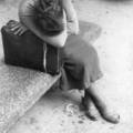 The girl on the bench, Italy, ca. 1950 - by John Bertolino (1914 - 2003), USA