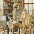 Edouard Joseph Dantan (1848-1897). A Restoration. 1891.