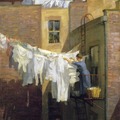 A Woman’s Work (1912)  John Sloan (1871 - 1951)____19th and Early 20th Century